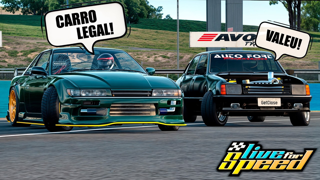 O Gringo elogiou meu Chevette Turbo! - Live for Speed