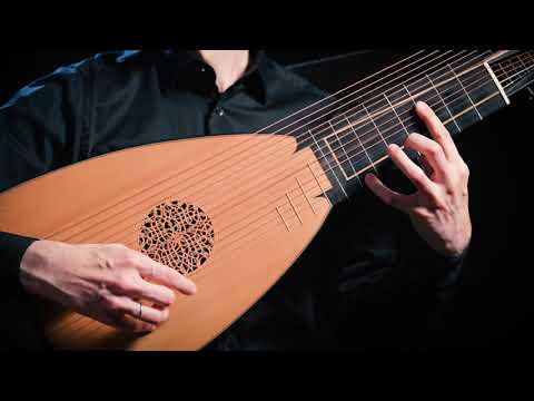 "Sir John Smith, His Almain" by John Dowland | Archlute solo by Tuomas Kourula