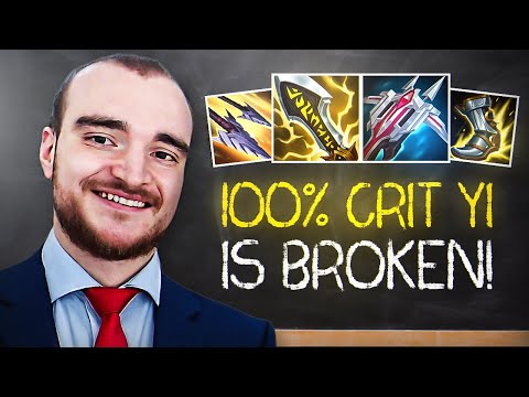 100% CRIT MASTER YI GUIDE – DELETE ANYONE IN SECONDS