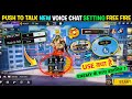 Push To Talk Mic Setting Free Fire How To Use Push To Talk Setting New Voice Chat Free Fire Max