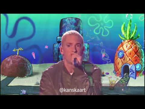 Eminem Rap God but with Spongebob Music