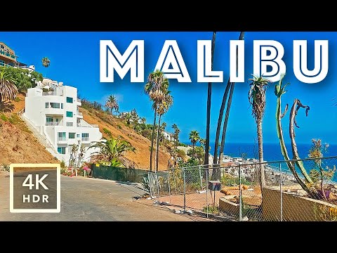 Malibu in Recovery – Neighborhood Drive Months After Wildfires [4K HDR]