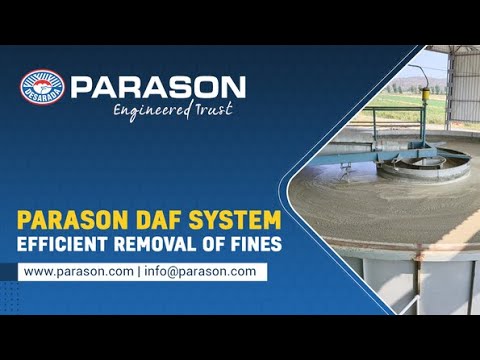 Dissolved Air Flotation System for Paper Mill