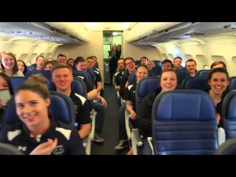 The Wartburg Choir says Thank you to United Airlines.