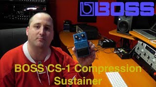 Video thumbnail for BOSS CS-1 Compression Sustainer by Cryptic Mask Guitar