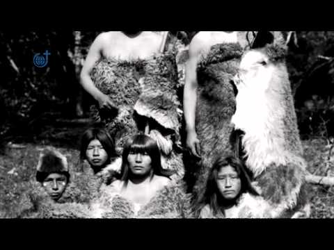 With the Indians of Tierra del Fuego
