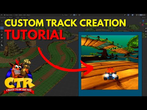 CTR 1999 | How to Create Custom Tracks | Tutorial