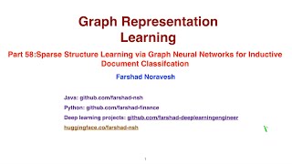 Part 58: sparse structure learning via graph neural networks for inductive document classification