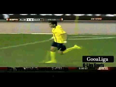 F.C. Barcelona-UD Almeria 2-2 { 3.6.2010} All Goals And Highlights
