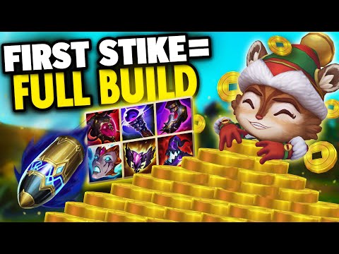 FIRST STRIKE GETS YOU FULL BUILD IN RECORD TIME ON TEEMO