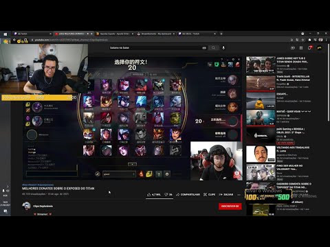 YETZ REAGINDO MELHORES DONATES SOBRE O EXPOSED DO TITAN