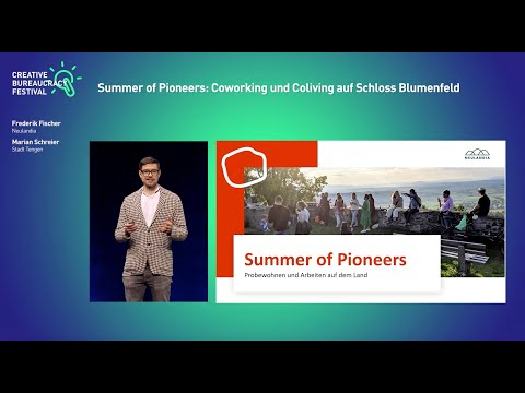 Summer of Pioneers: Coworking und Coliving auf Schloss Blumenfeld