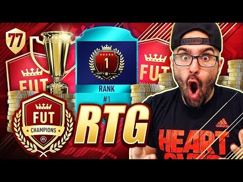 OMG I'M NUMBER 1 IN THE WORLD! FIFA 18 Ultimate Team Road To Fut Champions #77 RTG