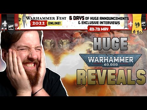 HUGE 40K WARHAMMER FEST REVEALS