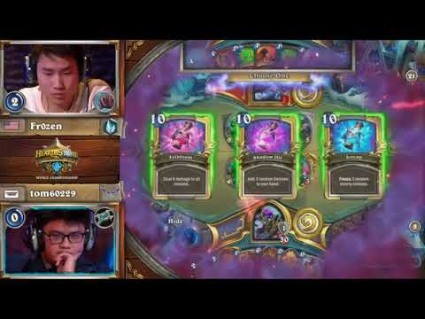 [하스스톤] 월드챔피언쉽 0:2에서 축포맞은 tom60229 ... 그 이후 경기