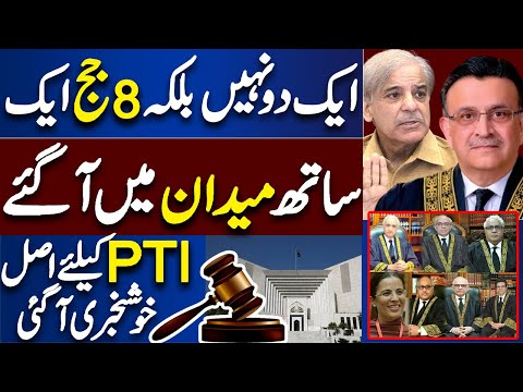 Supreme Court Practice And Procedure Act | 8 Judge Maidan Mein Agay | Breaking News