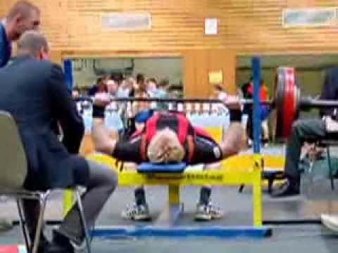 Roy Berndt (Lauterer SV) 2.V.: 190 kg - 2003 Offene Deutsche Meisterschaften im Bankdrücken