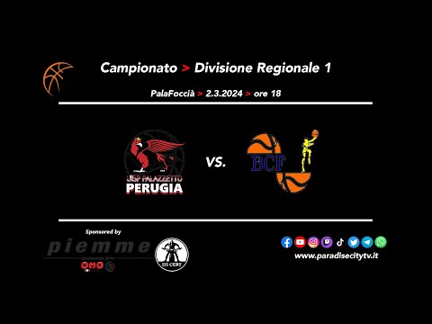 HIGHLIGHTS DIVISIONE REGIONALE 1 2023-2024 - UISP PALAZZETTO PERUGIA BASKET vs. BASKET CLUB FRATTA