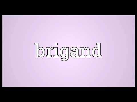 Brigand Meaning