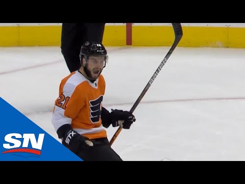 Scott Laughton Tips Point Shot For Overtime Winner In Game 5