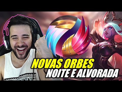 ABRINDO AS NOVAS ORBES NOITE E ALVORADA – PEGUEI A MAIS NOVA LENDÁRIA!