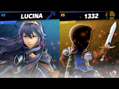 EL (Lucina) vs Danklin (Mii Swordfighter) - Smash Ultimate Friendlies
