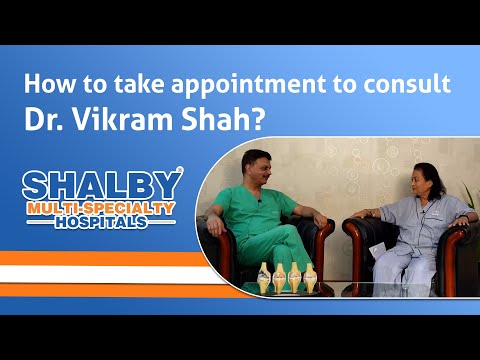 How to take appointment to consult Dr Vikram Shah?
