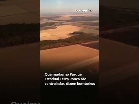 Queimadas no Parque Estadual Terra Ronca são controladas, dizem bombeiros