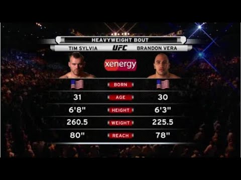 Tim Sylvia vs Brandon Vera full fight