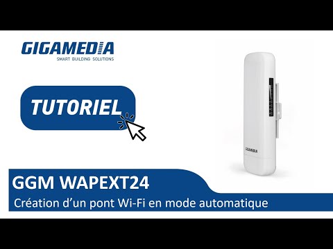 Pont Extérieur WiFi PoE N300Mbps (WiFi 4) - 2.4Ghz