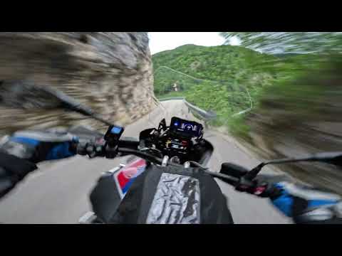 BMW R1250 GS Adventure Ralley Akrapovic Dolomiten Italy Trip Gopro 4k RAW Sound POV Frist Day Warmup