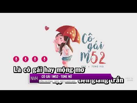 Karaoke Cô Gái M52 - TONE NỮ