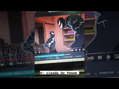 Carlos Daniel mostra referências no vídeo do Amigo Oculto dos Homens Aranhas Parte 1