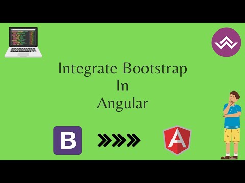 How To Integrate Bootstrap Lib In Angular Angular Development Tutorial