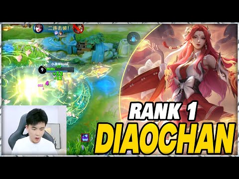 DIAOCHAN RANK 1 INSANE AGGRESSIVE! GOD MODE PLAYS & CARRY | HONOR OF KINGS 2025