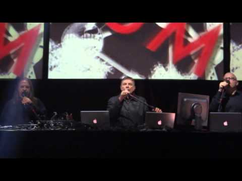 Karl Bartos - We Are The Robots + Atomium + Without A Trace Of Emotion (Live in Moscow 16.11.2013)