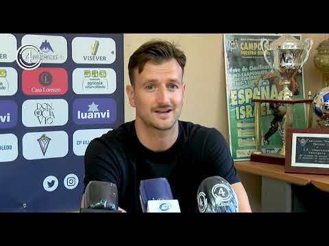 El CP Villarrobledo presenta a su nuevo defensa George Lucas