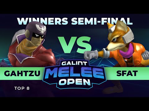 Galint Melee Open Top 8 - Gahtzu (Falcon) vs SFAT$ (Fox) - Winners Semi-Final