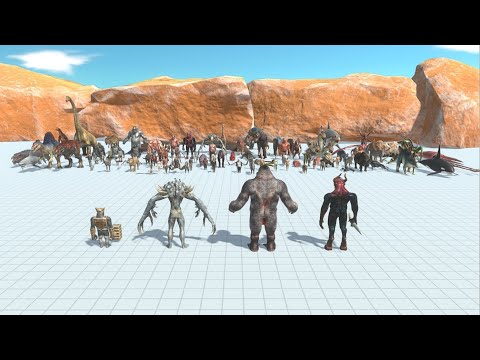 Mutant  Primates & Infernals Boss VS Faction - Animal Revolt Battle Simulator