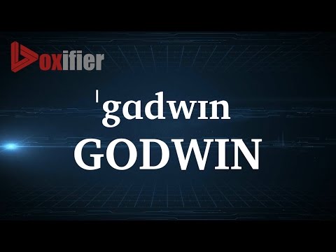 How to Pronunce Godwin in English - Voxifier.com