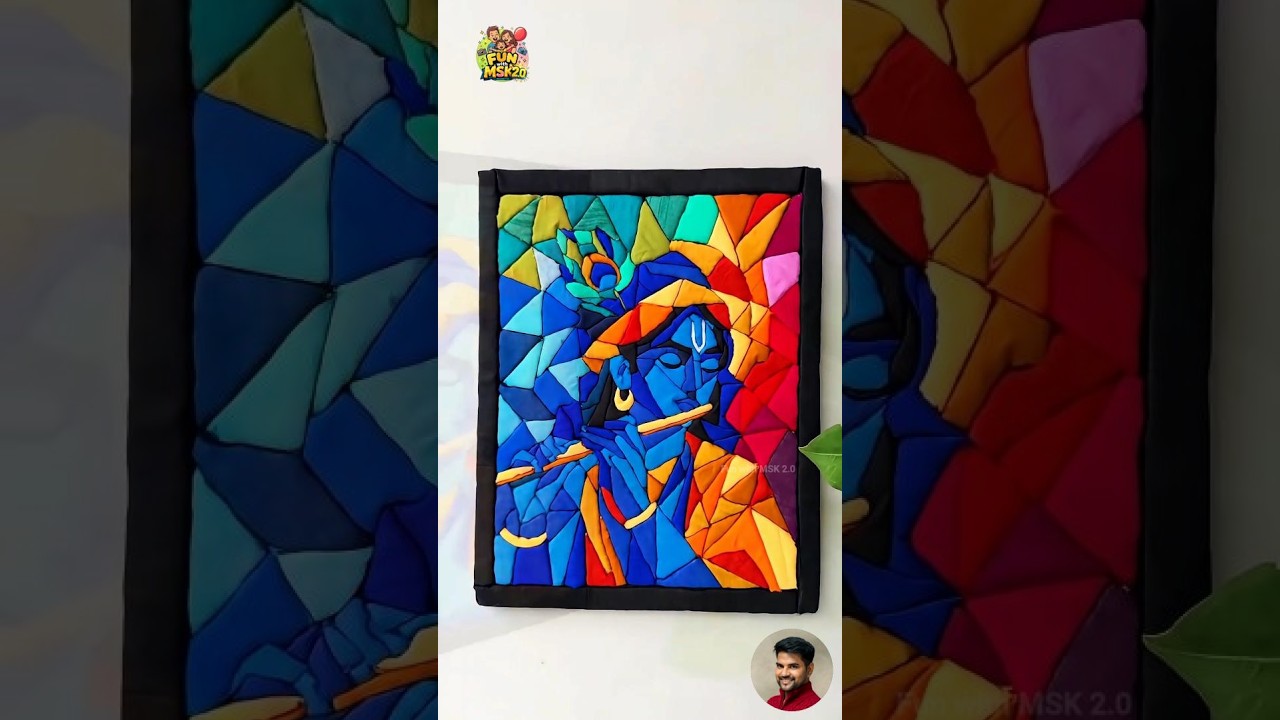 Beautiful Portrait Rangoli Designs by Mukesh Rathi