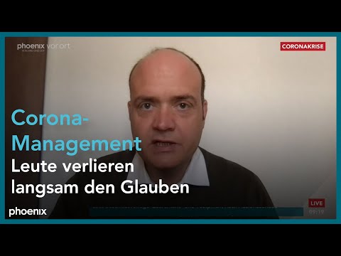 phoenix nachgefragt mit Robin Alexander zur Corona-Strategie sowie zur Maskenaffäre am 22.03.21