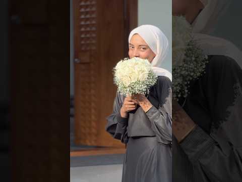 Bridal bouquet making tutorial 🫶🏼🤍#bridalbouquet #bouquettutorial #flowerbouquet