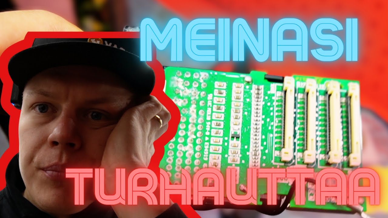 TÄTÄ EI PITÄNYT PYSTYÄ KORJAAMAAN!!! 4 TONNIN LATURI HAJOAA !