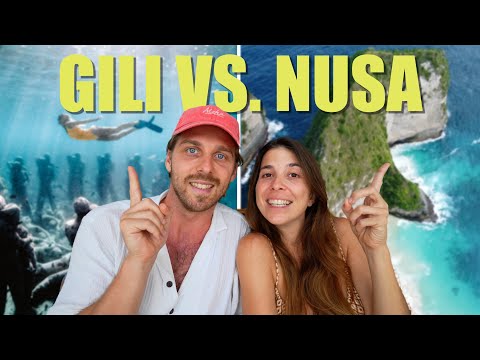 THE MOST BEAUTIFUL ISLAND near BALI! Gilis vs. Nusa Islands