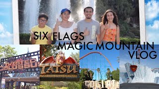 SIX FLAGS MAGIC MOUNTAIN VLOG