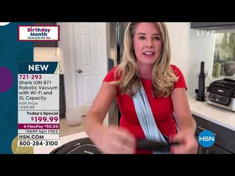 Shark ION 871 Robotic Vacuum with WiFi and XL Capacity