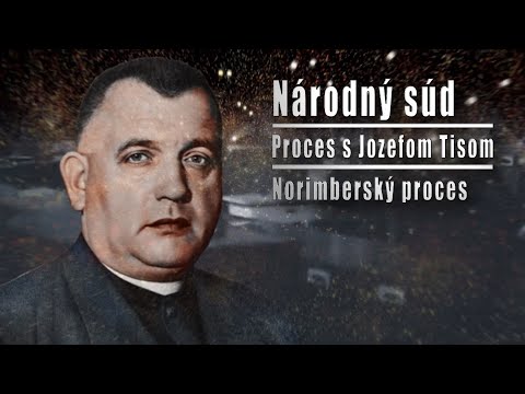 Jozef Tiso - Národný súd ( ukážka z dok. cyklu Ozveny vojen ).