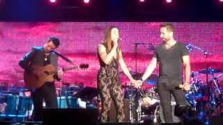 Alfie Boe Glasgow Proms - Dimming of the Day with Melanie C