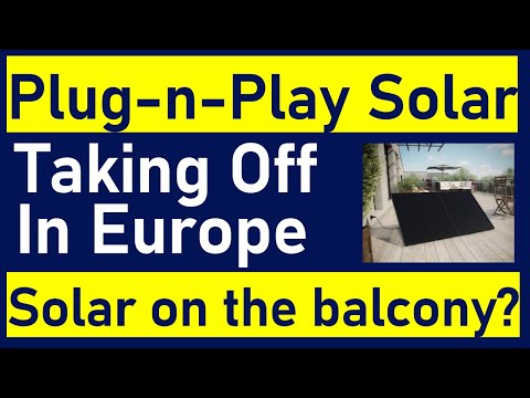 Plug-n-Play Solar Taking Off In Europe: Why Self-Consumption Solar Kits Are Great For Enphase